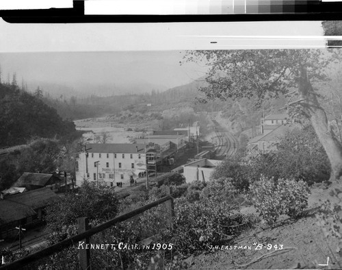 Kennett, Calif., In 1905