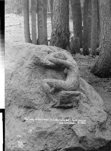 The "Lady of the Woods" in Crater Lake Nat'l Park, Oregon