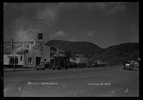 Main St., Dorris, Calif