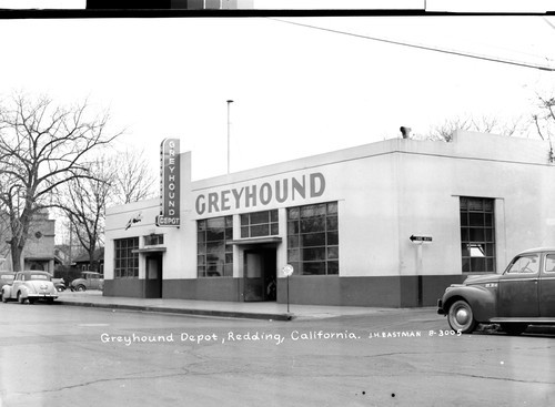 Greyhound Depot, Redding, California