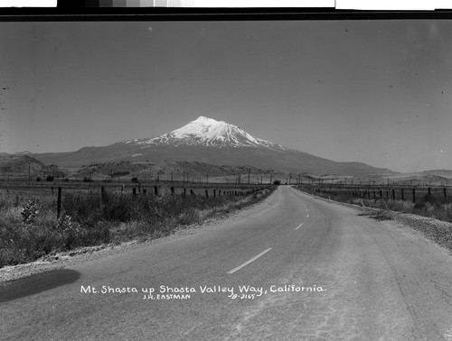 Mt. Shasta Up Shasta Valley Way, California