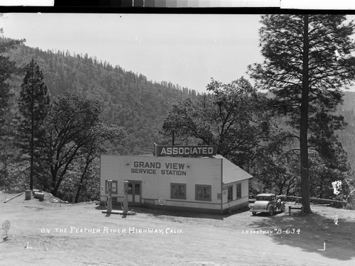 On the Feather River Highway, Calif