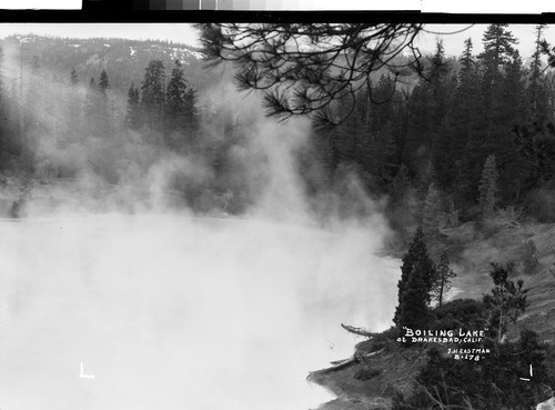 "Boiling Lake" at Drakesbad, Calif