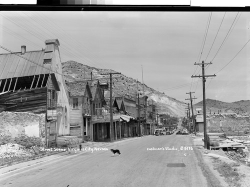 Street Scene, Virginia City, Nevada