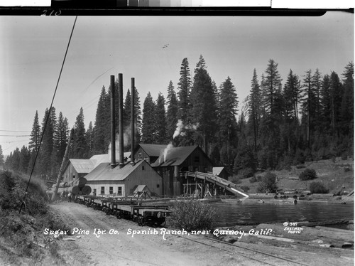 Sugar Pine Lbr. Co. Spanish Ranch, near Quincy, Calif