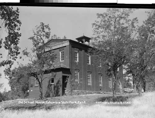 Old School House, Columbia State Park, Calif