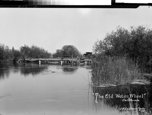 "The Old Water Wheel" California