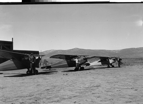 3 Planes at Airport