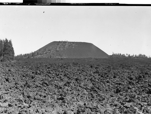 Lava Flow & Cinder Cone near Medicine Lake, Calif