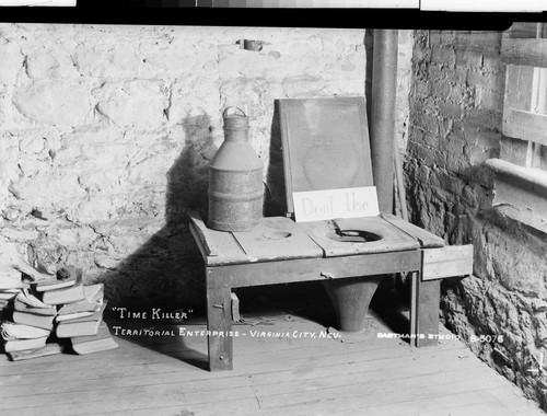 "Time Killer" Territorial Enterprise - Virginia City, Nev