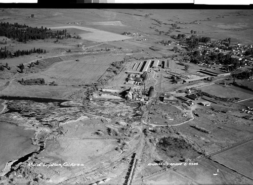 Mill at Loyalton, California