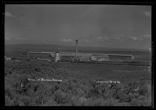 "Mill," At Burns, Oregon