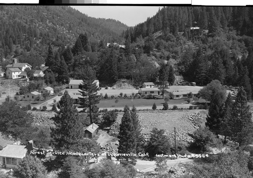 Forest Service Headquarters at Downieville, Calif