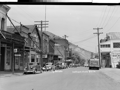 Street Scene, Virginia City, Nevada