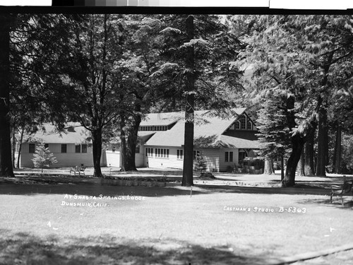 At Shasta Springs Lodge Dunsmuir, Calif