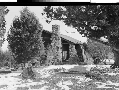 Headquarters Bldg, Lava Beds National Monument