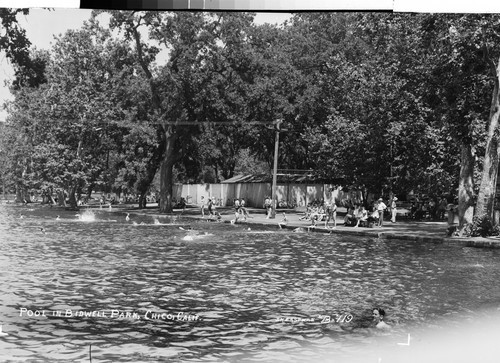 Pool in Bidwell Park, Chico, Calif