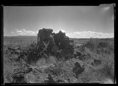 Old Indian Fort in Lava Beds Nat'l. Monument, Calif