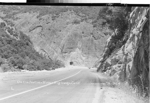 On the Feather River Highway, Calif