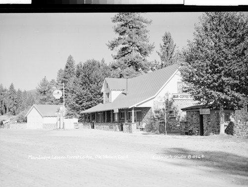 Main Lodge, Lassen Forest Lodge, Old Station, Calif