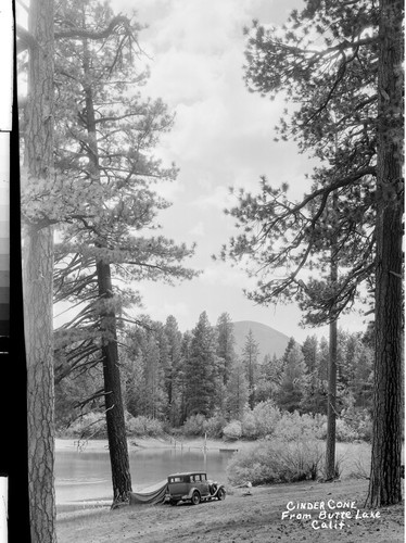 Cinder Cone from Butte Lake Calif