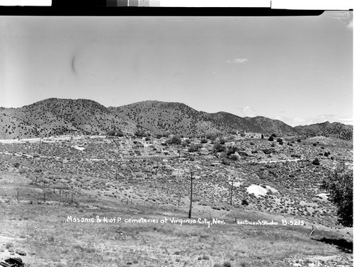 Masonic & K of P. cemeteries of Virginia City, Nev