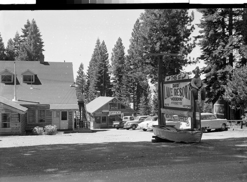 At Davis Lake Resort, Lake Almanor, Calif