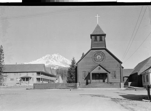 Catholic Church at McCloud, Calif