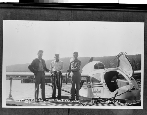 Fishing Deluxe, Medicine Lake, Calif