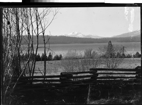 Mt. Lassen from Lake Almanor, Calif