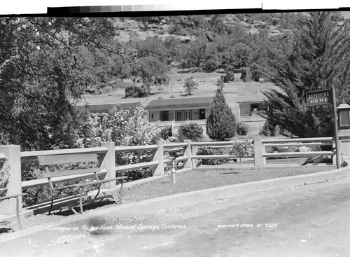 Cottages at Richardson Mineral Springs, California