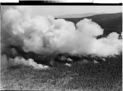 Eagle Lake Fire Aerial Shots