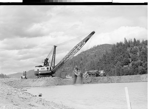 Trinity River Dam Site, Calif