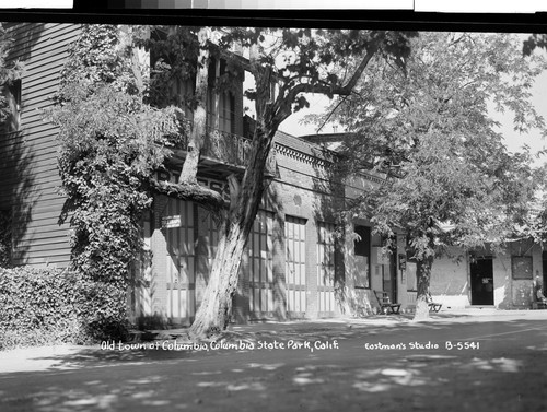 Old town of Columbia, Columbia State Park, Calif