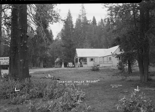 "Haskin's Valley Resort" on Buck's Lake, Calif