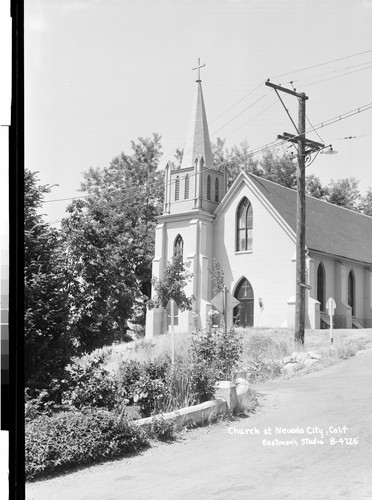 Church at Nevada City, Calif