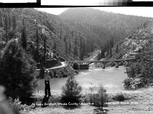 At Lake Britton, Shasta County, California