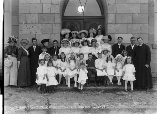 First-Communion-Class-Sunday-August-11-1912