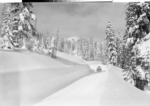 Winter in Lassen Park, Calif