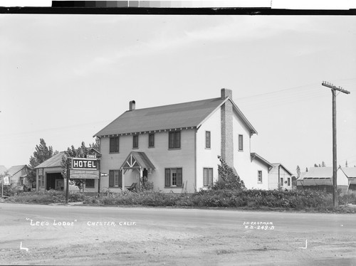 "Lee's Lodge" Chester, Calif