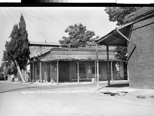 Old town of Columbia, Columbia State Park, Calif