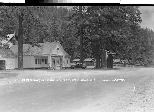 Childs Meadows, on Susanville-Red Bluff Highway, Calif