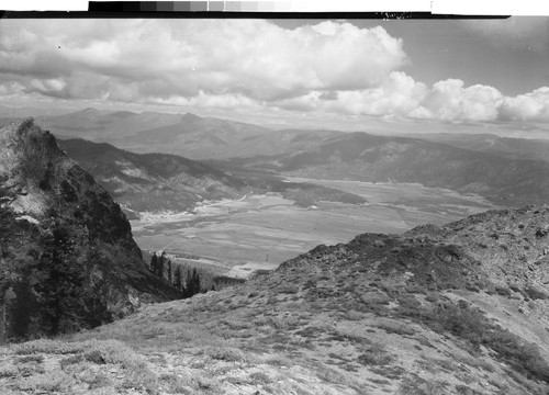 Indian Valley from Mt. Hough, Plumas Co., Calif