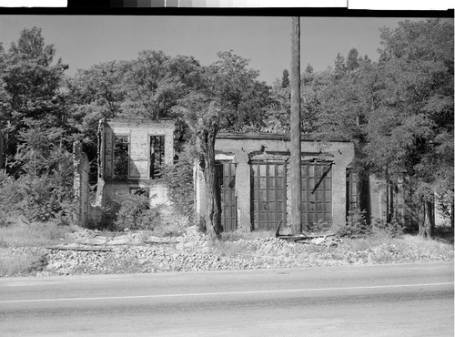 Old Buildings at Shasta, Calif