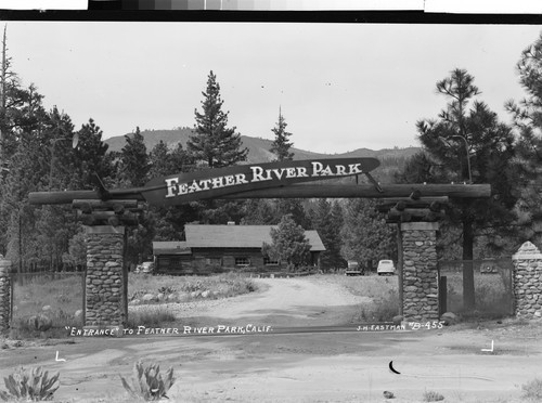 "Entrance" to Feather River Park, Calif
