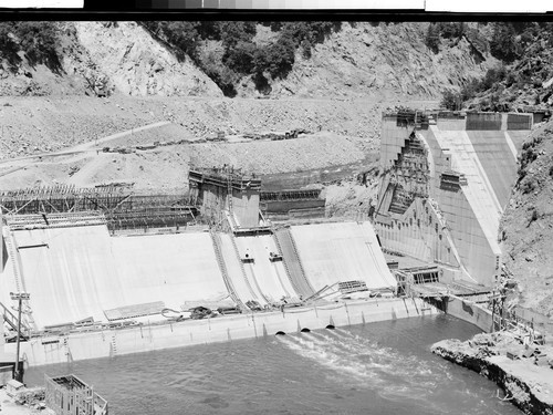 P.G. & E. Construction, Feather River Canyon, Calif