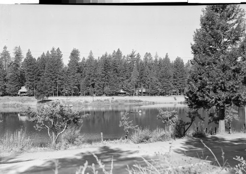 P.G. & E. Reservoir at De Sabla, Calif