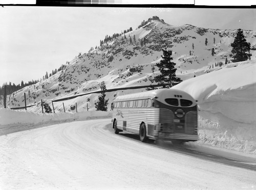 Highway 40 on Donner Summit, Calif