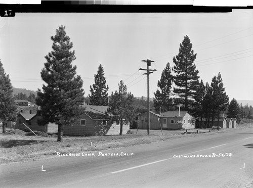 "Riverside Camp", Portola, Calif