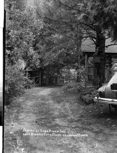 "Cabins at Yuba River Inn," near Sierra City, Calif